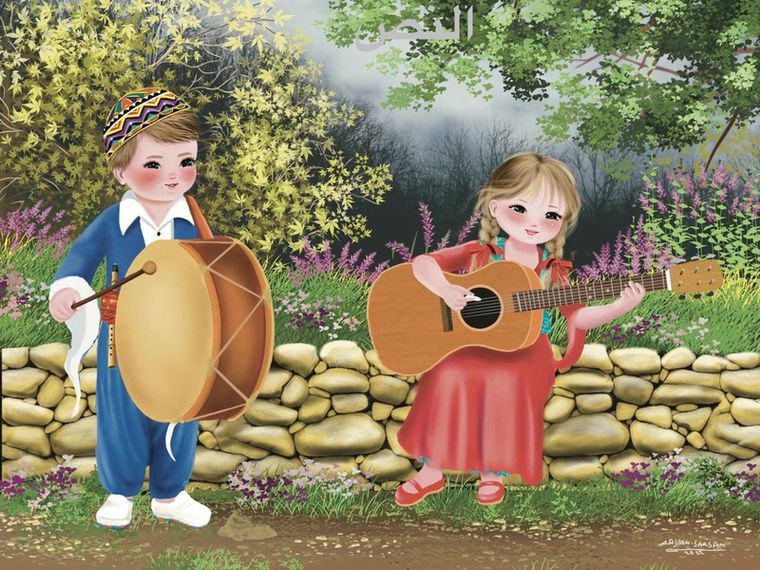 Music by the Stone Wall